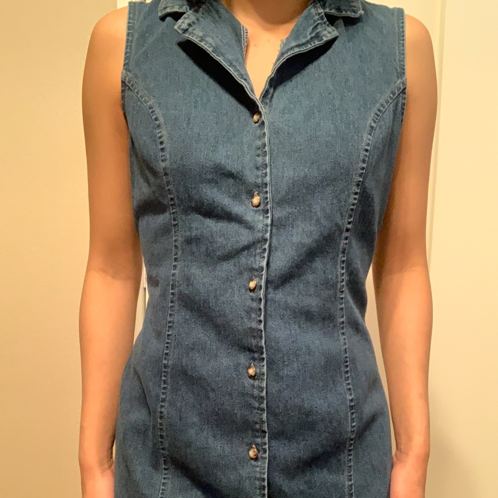 Faded Glory Denim maxi dress